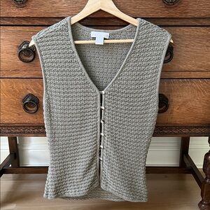 House of Harlow 1960 Olive Green Knit Top